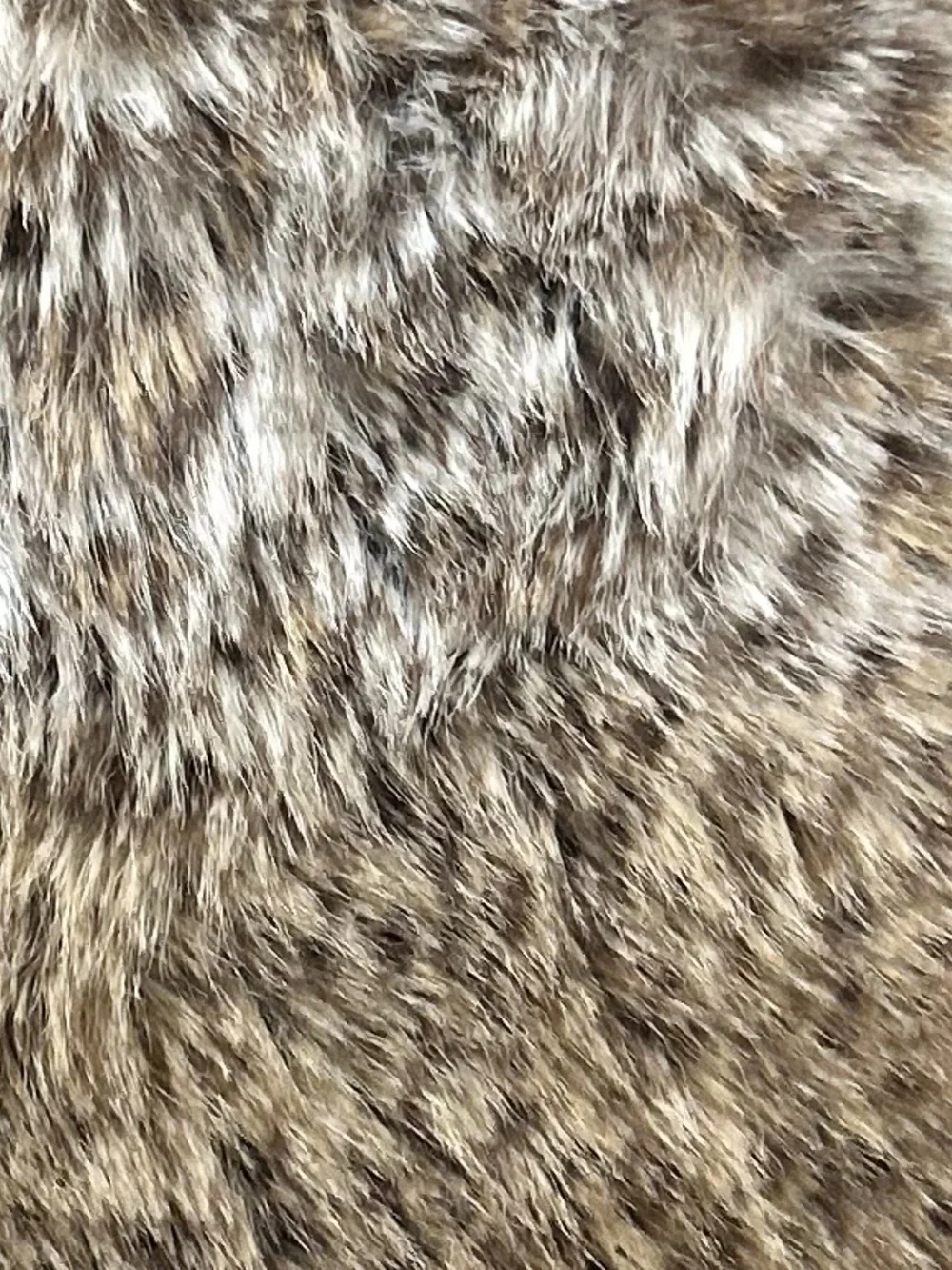 Rachel Zoe Luxe Animal Print Faux Fur Throw 50”x70”